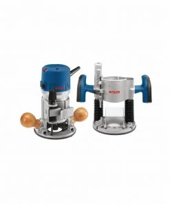 Hot Sale ❤️ Bosch Routers 1/4-in and 1/2-in 12-Amp 2.25-HP Variable Speed Combo Fixed/Plunge Corded Router Hard Case (Tool Only) 🔔