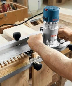 Hot Sale ❤️ Bosch Routers 1/4-in and 1/2-in 12-Amp 2.25-HP Variable Speed Combo Fixed/Plunge Corded Router Hard Case (Tool Only) 🔔 -Craftsman Sales Shop 02980242