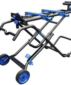 Outlet 🧨 DELTA Saw Stands Steel Adjustable Rolling Miter Saw Stand ✔️