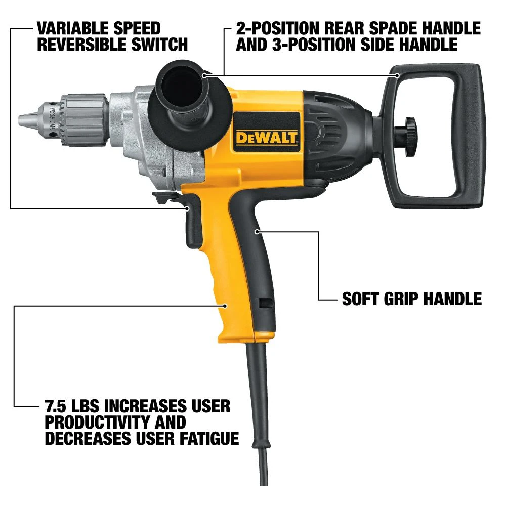 Discount ⭐ DEWALT Drills 1/2-in Keyed Corded Drill (Charger Included) 😀 2 Discount ⭐ DEWALT Drills 1/2-in Keyed Corded Drill (Charger Included) 😀 - Image 2
