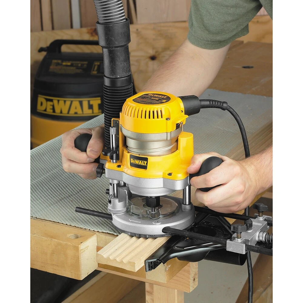 Brand new β DEWALT Routers 1/4-in and 1/2-in 2.25-HP Variable Speed Combo Fixed/Plunge Corded Router Bag π 5 Brand new β DEWALT Routers 1/4-in and 1/2-in 2.25-HP Variable Speed Combo Fixed/Plunge Corded Router Bag π - Image 5