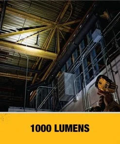 Cheapest 🌟 DEWALT Power Tool Flashlights 20-Volt Max 1000-Lumen LED Rechargeable Power Tool Flashlight ❤️ -Craftsman Sales Shop 04437886