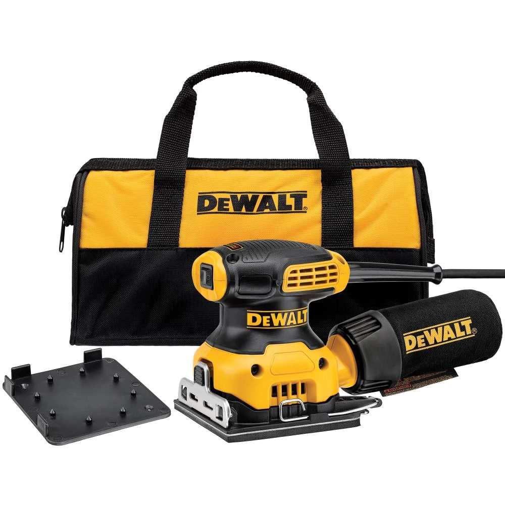 Buy π DEWALT Power Sanders 120-Volt 2.3-Amp Corded Sheet Sander with Dust Management β¨ 1 Buy π DEWALT Power Sanders 120-Volt 2.3-Amp Corded Sheet Sander with Dust Management β¨