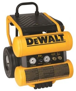 Outlet ✔️ DEWALT Air Compressors 4-Gallon Single Stage Portable Electric Twin Stack Air Compressor 🌟 -Craftsman Sales Shop 04988971
