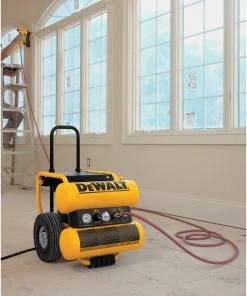 Outlet ✔️ DEWALT Air Compressors 4-Gallon Single Stage Portable Electric Twin Stack Air Compressor 🌟 -Craftsman Sales Shop 04988979