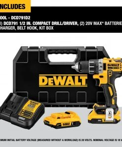 Coupon π DEWALT Drills XR 20-volt 1/2-in Brushless Cordless Drill (2-Batteries Included and Charger Included) π― 10 Coupon π DEWALT Drills XR 20-volt 1/2-in Brushless Cordless Drill (2-Batteries Included and Charger Included) π― -Craftsman Sales Shop 05205836
