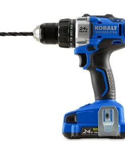 New 🔔 Kobalt Drills 24-volt Max 1/2-in Brushless Cordless Drill (1-Battery Included and Charger Included) ⌛ 13 New 🔔 Kobalt Drills 24-volt Max 1/2-in Brushless Cordless Drill (1-Battery Included and Charger Included) ⌛ -Craftsman Sales Shop 05325395