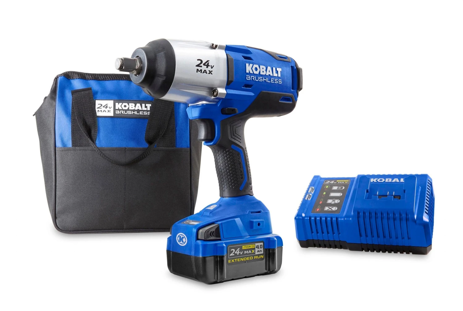 Cheap ✔️ Kobalt Impact Wrenches 24-volt Max Variable Speed Brushless 1/2-in Drive Cordless Impact Wrench (1-Battery Included) ✨ 1 Cheap ✔️ Kobalt Impact Wrenches 24-volt Max Variable Speed Brushless 1/2-in Drive Cordless Impact Wrench (1-Battery Included) ✨