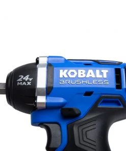 Deals 🛒 Kobalt Impact Wrenches Brushless 24-volt Max Variable Speed Brushless 3/8-in Drive Cordless Impact Wrench (Tool Only) ⭐ -Craftsman Sales Shop 05332065