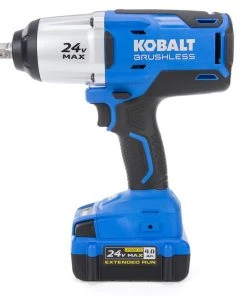 Cheap ✔️ Kobalt Impact Wrenches 24-volt Max Variable Speed Brushless 1/2-in Drive Cordless Impact Wrench (1-Battery Included) ✨ 11 Cheap ✔️ Kobalt Impact Wrenches 24-volt Max Variable Speed Brushless 1/2-in Drive Cordless Impact Wrench (1-Battery Included) ✨ -Craftsman Sales Shop 05395440