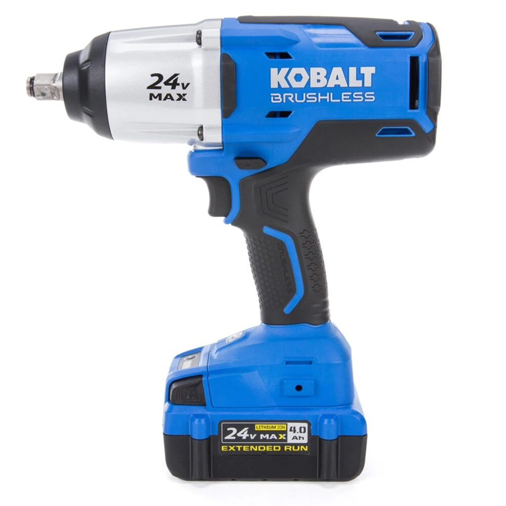 Cheap ✔️ Kobalt Impact Wrenches 24-volt Max Variable Speed Brushless 1/2-in Drive Cordless Impact Wrench (1-Battery Included) ✨ 3 Cheap ✔️ Kobalt Impact Wrenches 24-volt Max Variable Speed Brushless 1/2-in Drive Cordless Impact Wrench (1-Battery Included) ✨ - Image 3