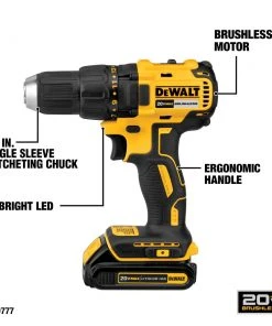 Cheap ✔️ DEWALT Power Tool Combo Kits 2-Tool 20-Volt Max Brushless Power Tool Combo Kit with Soft Case (2-Batteries and charger Included) ✨ -Craftsman Sales Shop 07764893