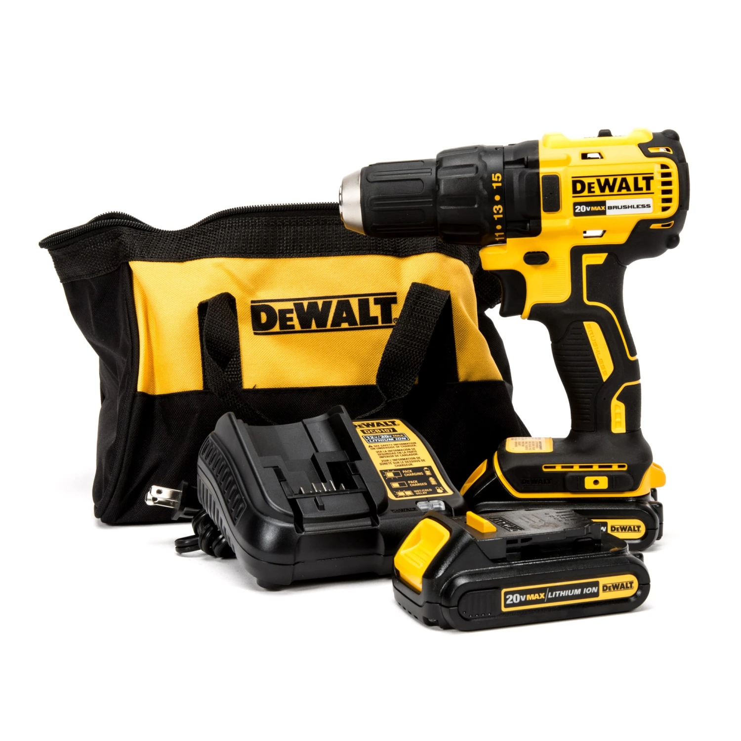 Best reviews of โญ DEWALT Drills 20-volt Max 1/2-in Brushless Cordless Drill (2-Batteries Included and Charger Included) ๐ 4 Best reviews of โญ DEWALT Drills 20-volt Max 1/2-in Brushless Cordless Drill (2-Batteries Included and Charger Included) ๐ - Image 4