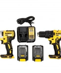 Cheap ✔️ DEWALT Power Tool Combo Kits 2-Tool 20-Volt Max Brushless Power Tool Combo Kit with Soft Case (2-Batteries and charger Included) ✨ -Craftsman Sales Shop 07776932