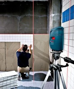 Buy 🎁 Bosch Laser Levels 3-Line 50-ft Red Beam Self-Leveling Line Generator Line Laser Level with Plumb Points; Level ❤️ -Craftsman Sales Shop 07794103