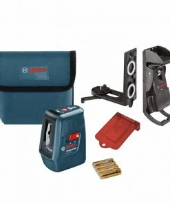 Buy 🎁 Bosch Laser Levels 3-Line 50-ft Red Beam Self-Leveling Line Generator Line Laser Level with Plumb Points; Level ❤️ -Craftsman Sales Shop 07794110