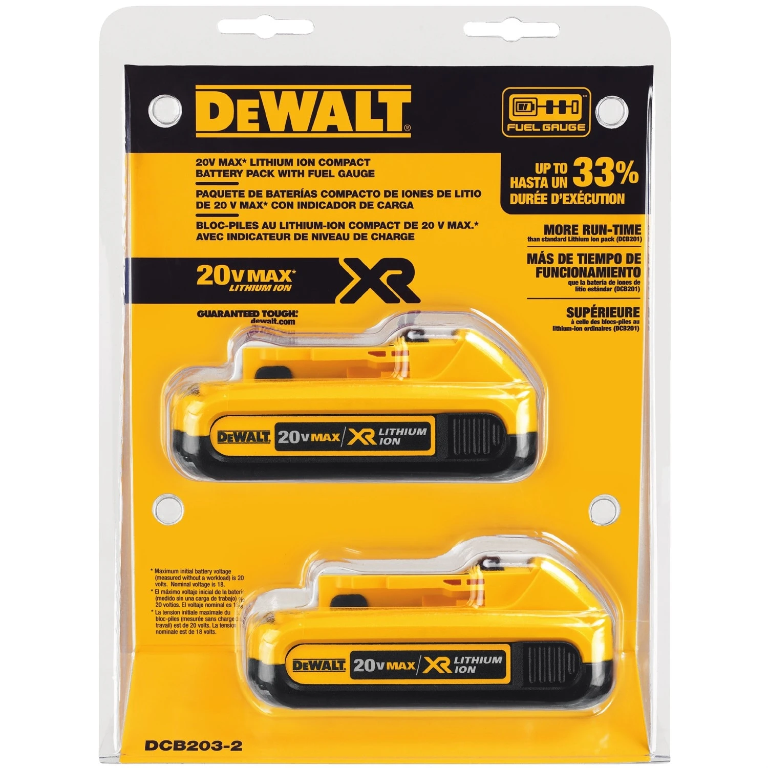 Best Sale β¨ DEWALT Power Tool Batteries & Chargers XR 20-Volt Max 2-Pack 2 Amp-Hour Lithium Power Tool Battery π 2 Best Sale β¨ DEWALT Power Tool Batteries & Chargers XR 20-Volt Max 2-Pack 2 Amp-Hour Lithium Power Tool Battery π - Image 2