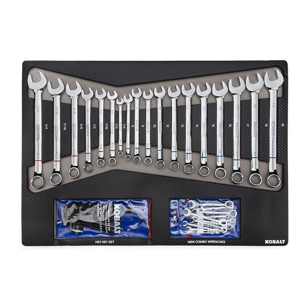 New ๐ Kobalt Mechanics Tool Sets 300-Piece Standard (SAE) and Metric Combination Polished Chrome Mechanics Tool Set (1/4-in; 3/8-in) ๐ 4 New ๐ Kobalt Mechanics Tool Sets 300-Piece Standard (SAE) and Metric Combination Polished Chrome Mechanics Tool Set (1/4-in; 3/8-in) ๐ - Image 4