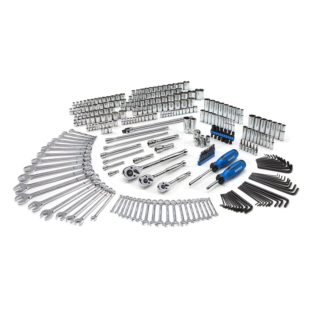 New ๐ Kobalt Mechanics Tool Sets 300-Piece Standard (SAE) and Metric Combination Polished Chrome Mechanics Tool Set (1/4-in; 3/8-in) ๐ 2 New ๐ Kobalt Mechanics Tool Sets 300-Piece Standard (SAE) and Metric Combination Polished Chrome Mechanics Tool Set (1/4-in; 3/8-in) ๐ - Image 2