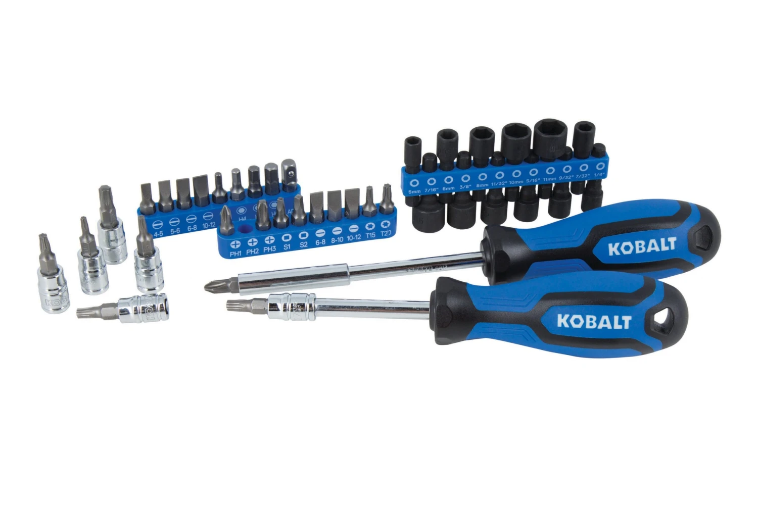 New ๐ Kobalt Mechanics Tool Sets 300-Piece Standard (SAE) and Metric Combination Polished Chrome Mechanics Tool Set (1/4-in; 3/8-in) ๐ 9 New ๐ Kobalt Mechanics Tool Sets 300-Piece Standard (SAE) and Metric Combination Polished Chrome Mechanics Tool Set (1/4-in; 3/8-in) ๐ - Image 9