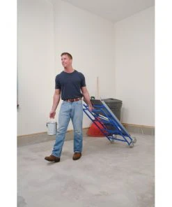 Discount 🔥 Werner Scaffolding 3.843-ft x 1.9-ft Steel Adjustable Portable Scaffold with 500 lbs. Capacity ✔️ -Craftsman Sales Shop 08565396