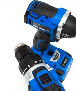 Outlet ✔️ Kobalt Power Tool Combo Kits 2-Tool 24-Volt Max Brushless Power Tool Combo Kit with Soft Case (1-Battery Included and Charger Included) ❤️ -Craftsman Sales Shop 08619634