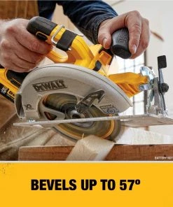 Budget ⭐ DEWALT Circular Saws XR 20-Volt Max 7-1/4-in Brushless Cordless Circular Saw 👍 -Craftsman Sales Shop 08684193