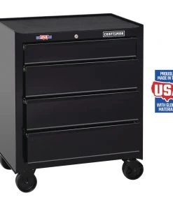 Best reviews of βοΈ CRAFTSMAN Bottom Tool Cabinets 1000 Series 26.5-in W x 32.5-in H 4-Drawer Steel Rolling Tool Cabinet (Black) π