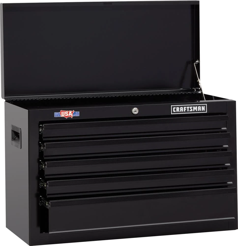 Best Pirce ✨ CRAFTSMAN Top Tool Chests 1000 Series 26-in W x 17.25-in H 5-Drawer Steel Tool Chest (Black) 👍 1 Best Pirce ✨ CRAFTSMAN Top Tool Chests 1000 Series 26-in W x 17.25-in H 5-Drawer Steel Tool Chest (Black) 👍