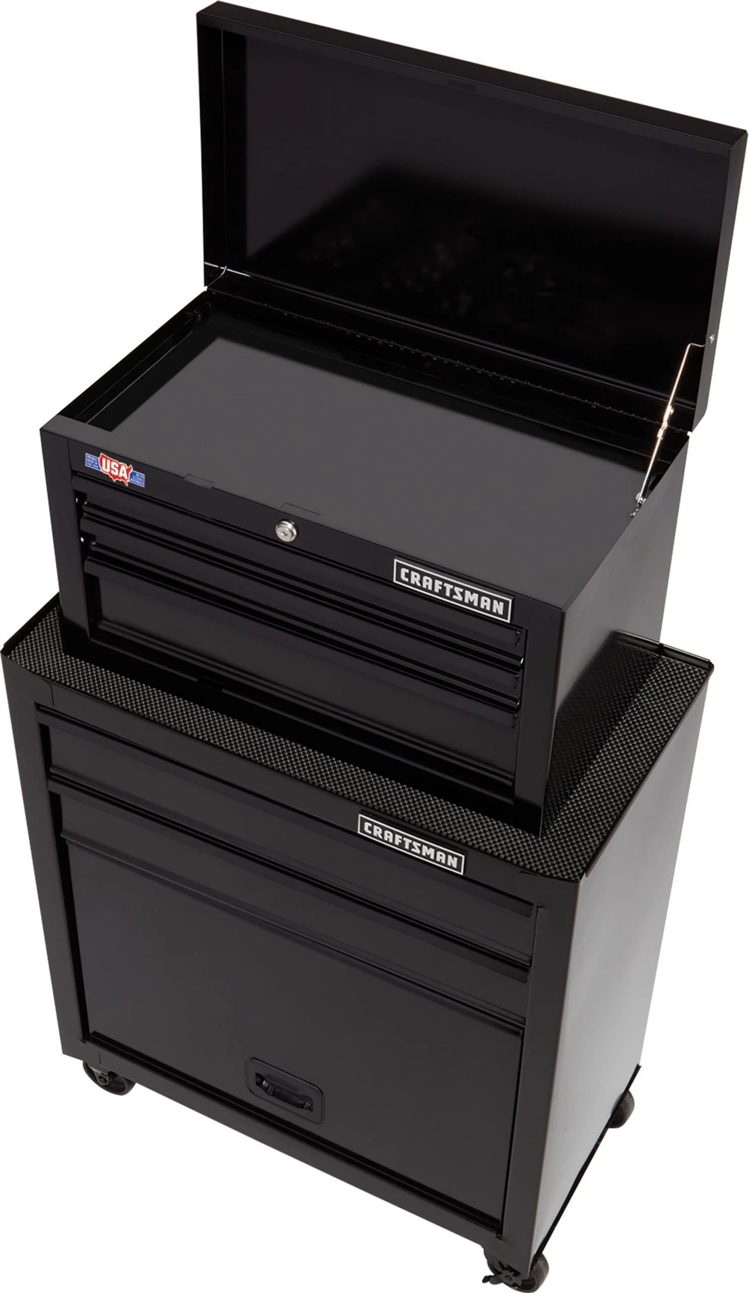 Deals π₯ CRAFTSMAN Tool Chest Combos 1000 Series 26.5-in W x 44.25-in H 5 Ball-bearing Steel Tool Chest Combo (Black) π 1 Deals π₯ CRAFTSMAN Tool Chest Combos 1000 Series 26.5-in W x 44.25-in H 5 Ball-bearing Steel Tool Chest Combo (Black) π