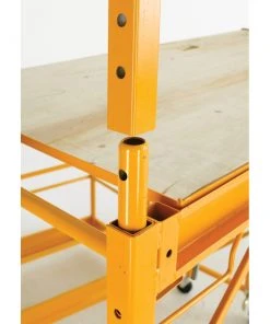 Discount 🔥 Werner Scaffolding 5.56-ft x 2.5-ft Steel Adjustable Rolling Scaffold 1000-lb Capacity ⭐ -Craftsman Sales Shop 08768753