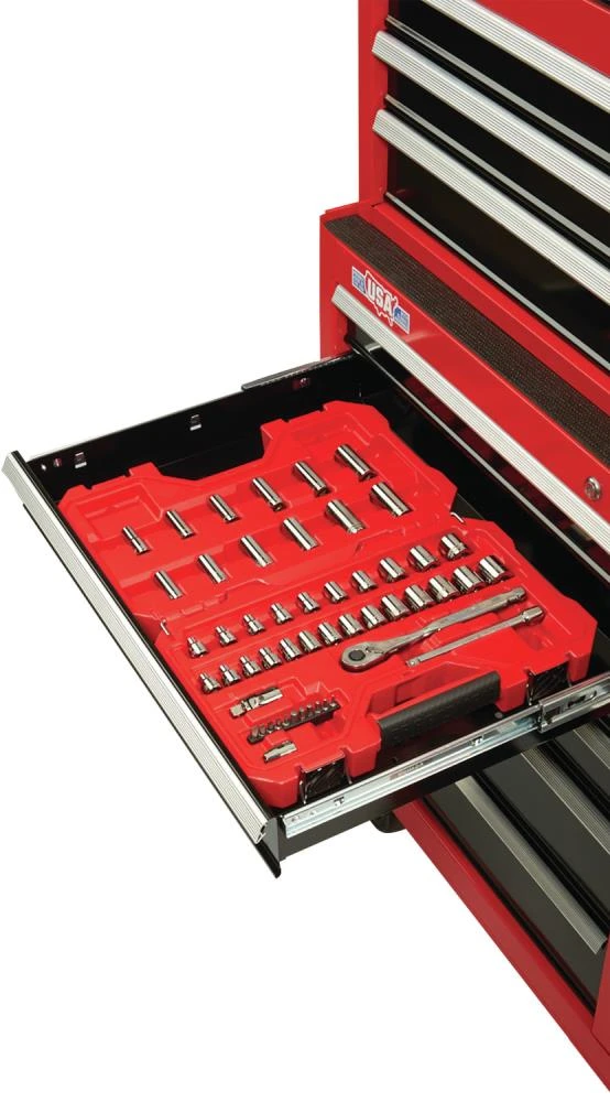 Brand new ❤️ CRAFTSMAN Bottom Tool Cabinets 2000 Series 26.5-in W x 37.5-in H 5-Drawer Steel Rolling Tool Cabinet (Red) ✨ 10 Brand new ❤️ CRAFTSMAN Bottom Tool Cabinets 2000 Series 26.5-in W x 37.5-in H 5-Drawer Steel Rolling Tool Cabinet (Red) ✨ - Image 10