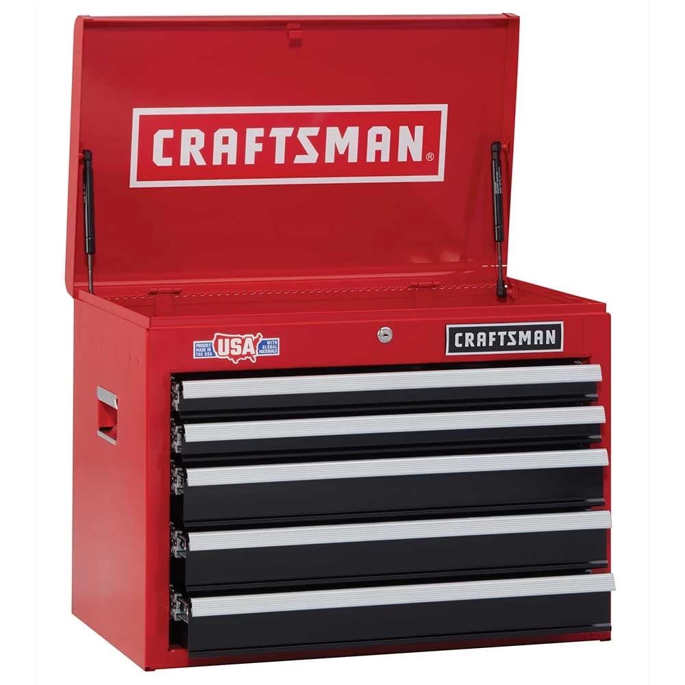 Buy ๐ CRAFTSMAN Top Tool Chests 2000 Series 26-in W x 19.75-in H 5-Drawer Steel Tool Chest (Red) โค๏ธ 1 Buy ๐ CRAFTSMAN Top Tool Chests 2000 Series 26-in W x 19.75-in H 5-Drawer Steel Tool Chest (Red) โค๏ธ