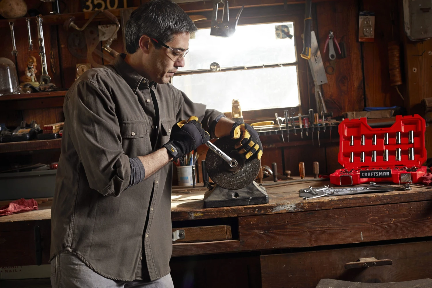 Cheapest βοΈ CRAFTSMAN Mechanics Tool Sets 51-Piece Standard (SAE) and Metric Combination Gunmetal Chrome Mechanics Tool Set (3/8-in) 𧨠8 Cheapest βοΈ CRAFTSMAN Mechanics Tool Sets 51-Piece Standard (SAE) and Metric Combination Gunmetal Chrome Mechanics Tool Set (3/8-in) 𧨠- Image 8