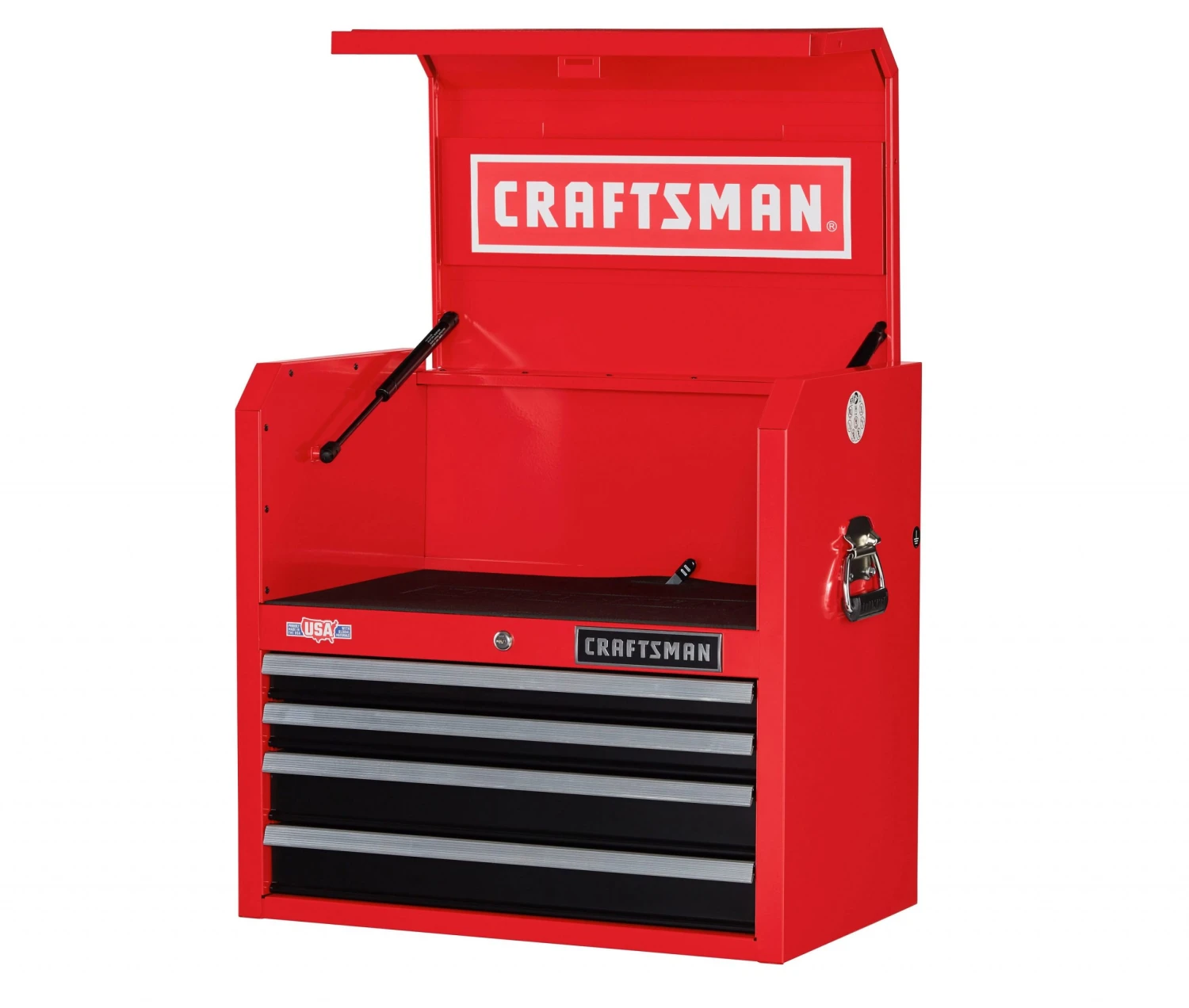 Deals ⭐ CRAFTSMAN Top Tool Chests 2000 Series 26-in W x 24.5-in H 4-Drawer Steel Tool Chest (Red) ❤️ 2 Deals ⭐ CRAFTSMAN Top Tool Chests 2000 Series 26-in W x 24.5-in H 4-Drawer Steel Tool Chest (Red) ❤️ - Image 2