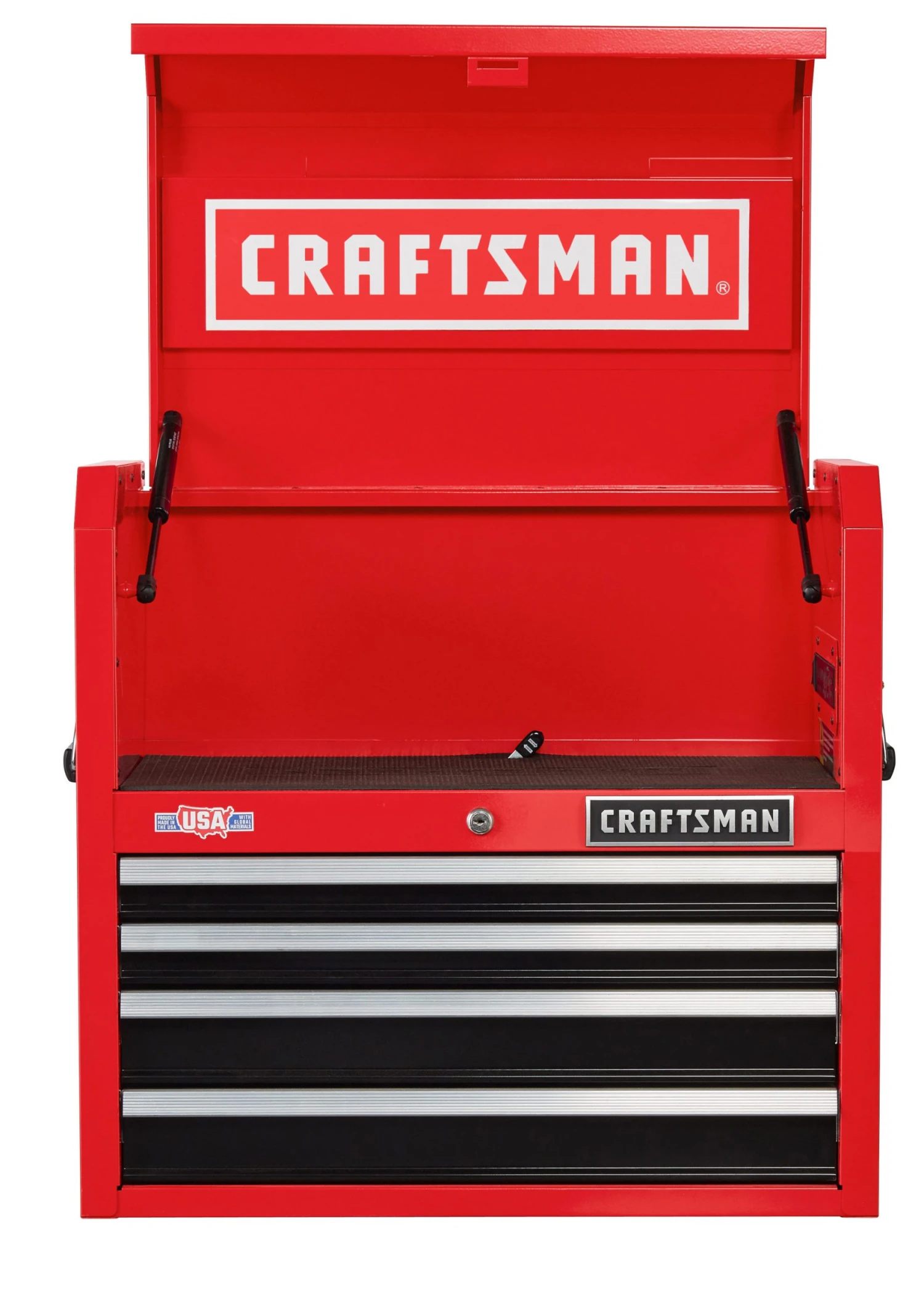 Deals ⭐ CRAFTSMAN Top Tool Chests 2000 Series 26-in W x 24.5-in H 4-Drawer Steel Tool Chest (Red) ❤️ 3 Deals ⭐ CRAFTSMAN Top Tool Chests 2000 Series 26-in W x 24.5-in H 4-Drawer Steel Tool Chest (Red) ❤️ - Image 3