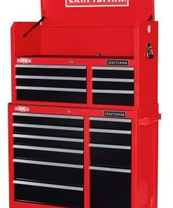 Outlet ✨ CRAFTSMAN Top Tool Chests 2000 Series 40.5-in W x 24.5-in H 6-Drawer Steel Tool Chest (Red) 🥰 -Craftsman Sales Shop 09223744 scaled