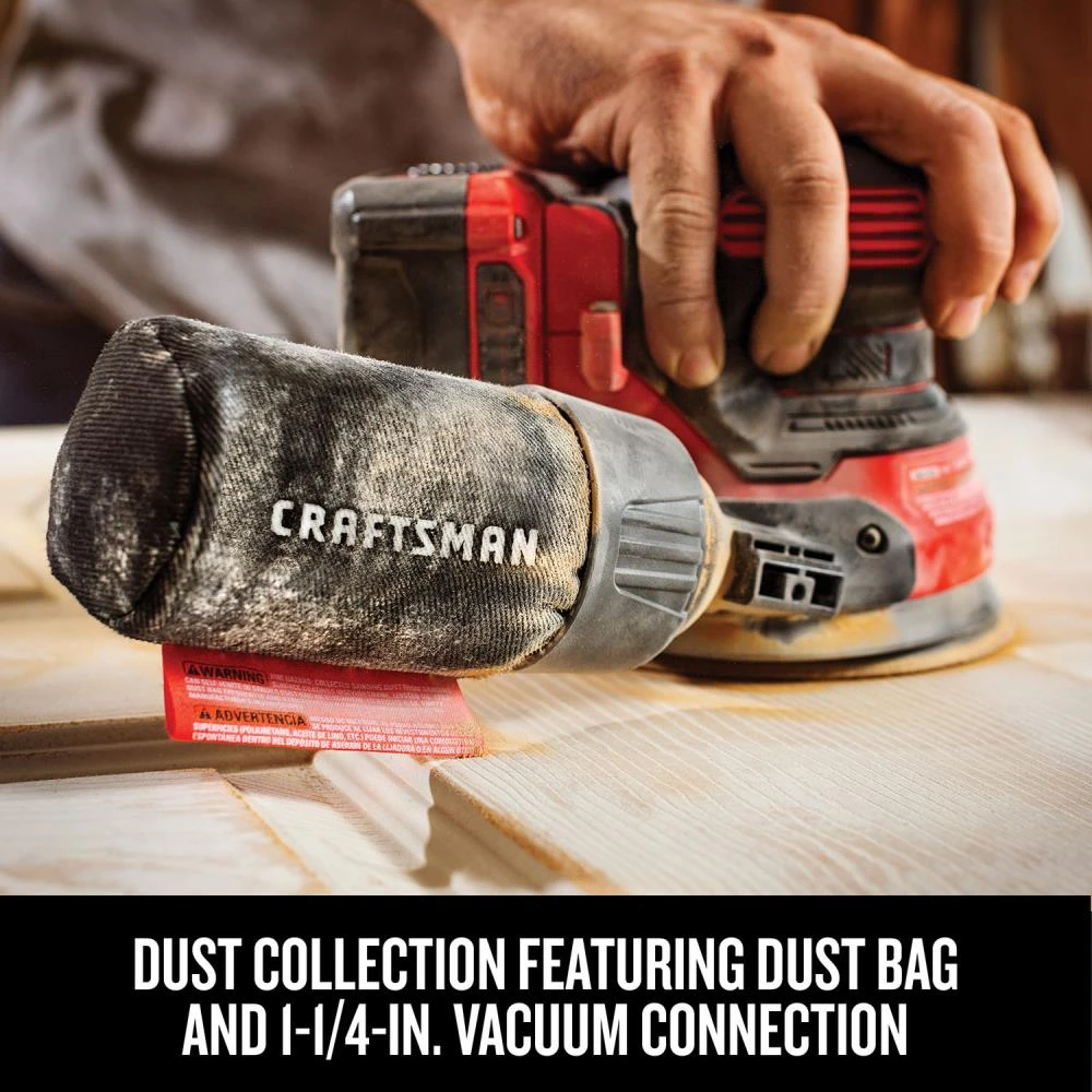 Coupon β CRAFTSMAN Power Sanders V20 20-Volt Cordless Random Orbital Sander with Dust Management π 5 Coupon β CRAFTSMAN Power Sanders V20 20-Volt Cordless Random Orbital Sander with Dust Management π - Image 5
