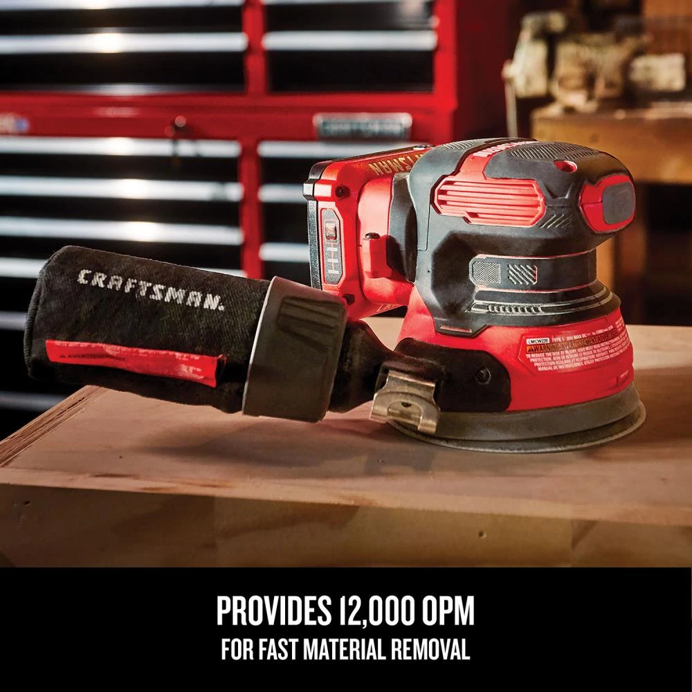 Coupon β CRAFTSMAN Power Sanders V20 20-Volt Cordless Random Orbital Sander with Dust Management π 4 Coupon β CRAFTSMAN Power Sanders V20 20-Volt Cordless Random Orbital Sander with Dust Management π - Image 4
