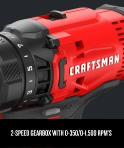 Best Sale ⭐ CRAFTSMAN Drills V20 20-volt Max 1/2-in Cordless Drill (1-Battery Included and Charger Included) ⌛ 20 Best Sale ⭐ CRAFTSMAN Drills V20 20-volt Max 1/2-in Cordless Drill (1-Battery Included and Charger Included) ⌛ -Craftsman Sales Shop 09224822