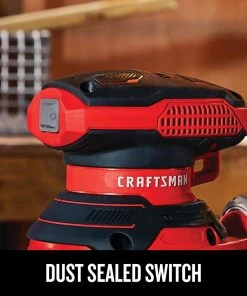 New ✨ CRAFTSMAN Power Sanders 120-Volt 3-Amp Corded Random Orbital Sander with Dust Management ✔️ -Craftsman Sales Shop 09224836