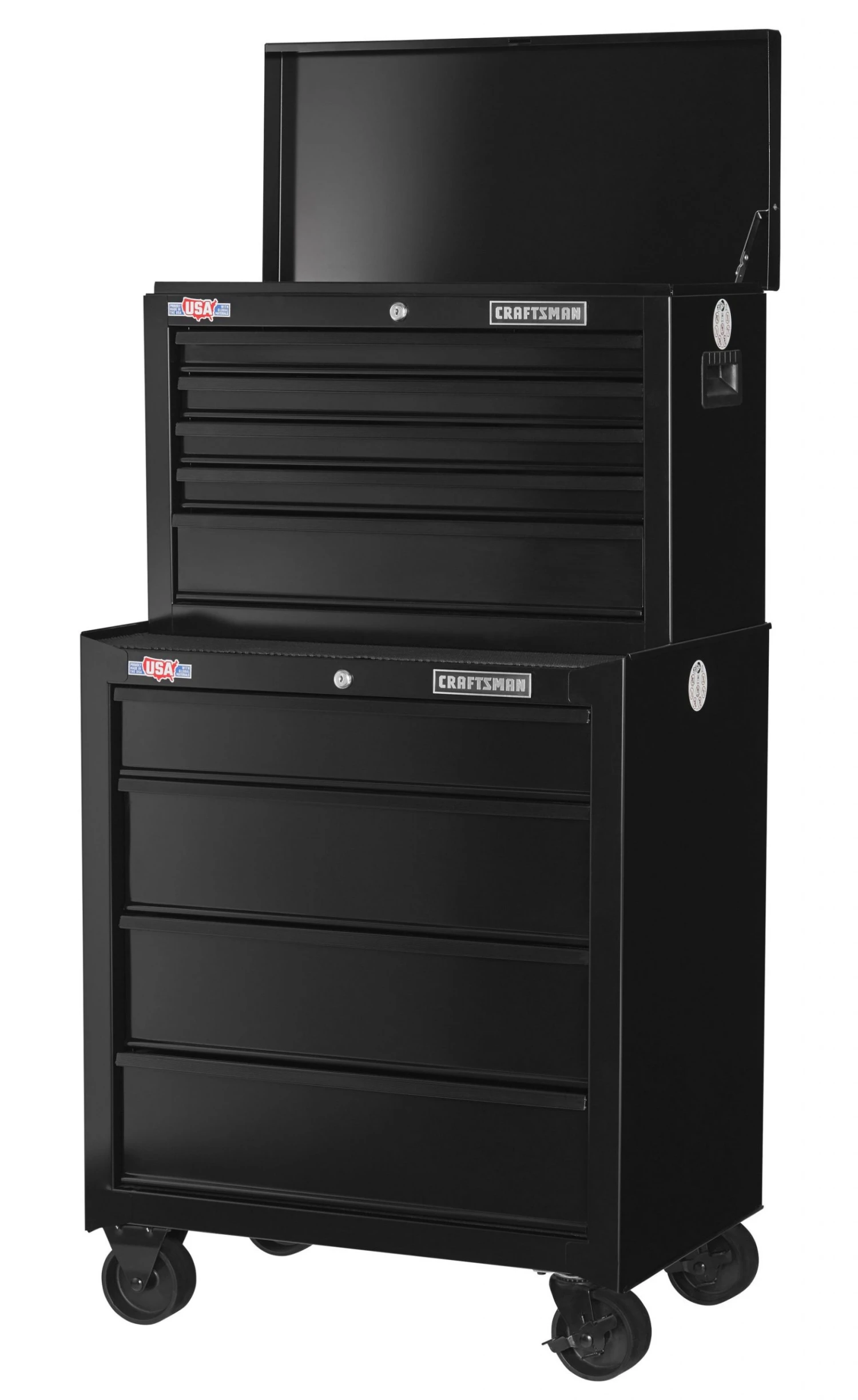 Best Pirce ✨ CRAFTSMAN Top Tool Chests 1000 Series 26-in W x 17.25-in H 5-Drawer Steel Tool Chest (Black) 👍 9 Best Pirce ✨ CRAFTSMAN Top Tool Chests 1000 Series 26-in W x 17.25-in H 5-Drawer Steel Tool Chest (Black) 👍 - Image 9