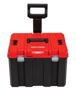 Buy 🧨 CRAFTSMAN Portable Tool Boxes VERSASTACK System 20-in Red Plastic Wheels Lockable Tool Box 👏