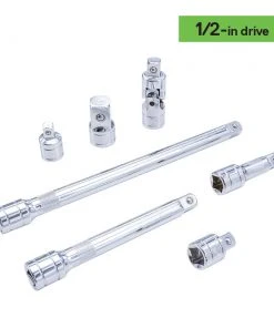 Wholesale 👍 Kobalt Drive Tool & Socket Accessories 22-Piece 1/4-in, 3/8-in and 1/2-in drive tools Drive Accessory Set 🌟 -Craftsman Sales Shop 09616569