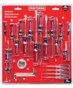 Best Sale ⌛ CRAFTSMAN Screwdrivers 25-Piece Acetate Handle Set Screwdriver Set ✔️ -Craftsman Sales Shop 09659436