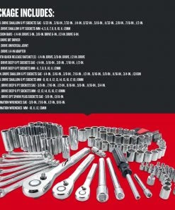 Discount ๐ CRAFTSMAN Mechanics Tool Sets 135-Piece Standard (SAE) and Metric Combination Polished Chrome Mechanics Tool Set (1/4-in; 3/8-in) ๐ 8 Discount ๐ CRAFTSMAN Mechanics Tool Sets 135-Piece Standard (SAE) and Metric Combination Polished Chrome Mechanics Tool Set (1/4-in; 3/8-in) ๐ -Craftsman Sales Shop 09705262