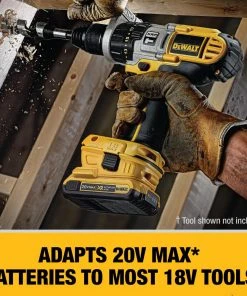 Cheap 🤩 DEWALT Power Tool Batteries & Chargers 20-Volt Max 2-Pack 2 Amp-Hour Lithium Power Tool Battery Adapter Kit (Charger Included) ✨ -Craftsman Sales Shop 09713362