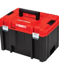Best Pirce 🛒 CRAFTSMAN Portable Tool Boxes VERSASTACK System 17-in Red Plastic Lockable Tool Box ❤️ -Craftsman Sales Shop 09729730