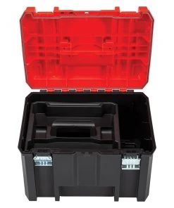 Best Pirce 🛒 CRAFTSMAN Portable Tool Boxes VERSASTACK System 17-in Red Plastic Lockable Tool Box ❤️ -Craftsman Sales Shop 09729732