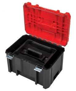 Best Pirce 🛒 CRAFTSMAN Portable Tool Boxes VERSASTACK System 17-in Red Plastic Lockable Tool Box ❤️ -Craftsman Sales Shop 09729734
